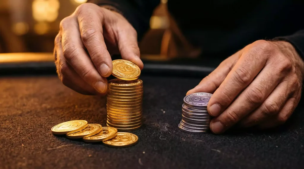 How sweepstakes casinos work with gold coins and sweeps coins dual currency system