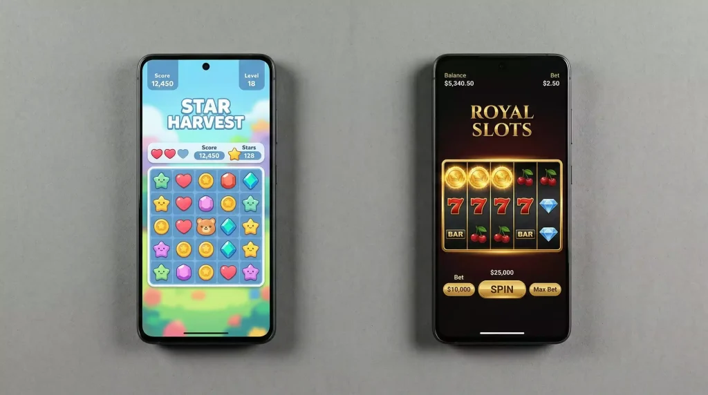 Social casino versus sweepstakes casino comparison