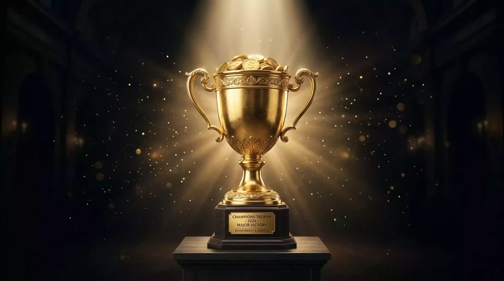 Progressive jackpot prize pool at sweepstakes casino