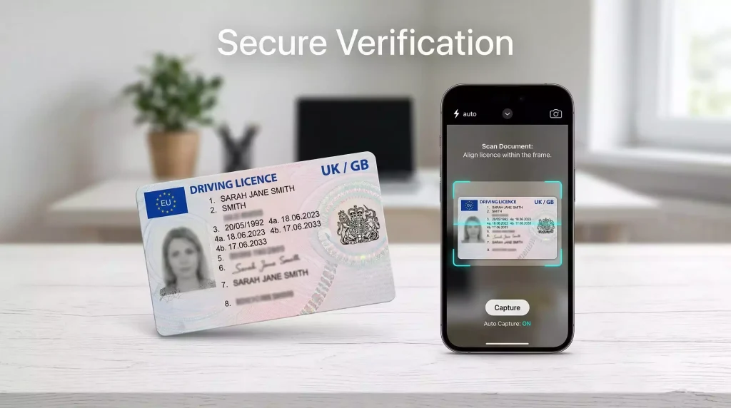 KYC identity verification documents for sweepstakes casino